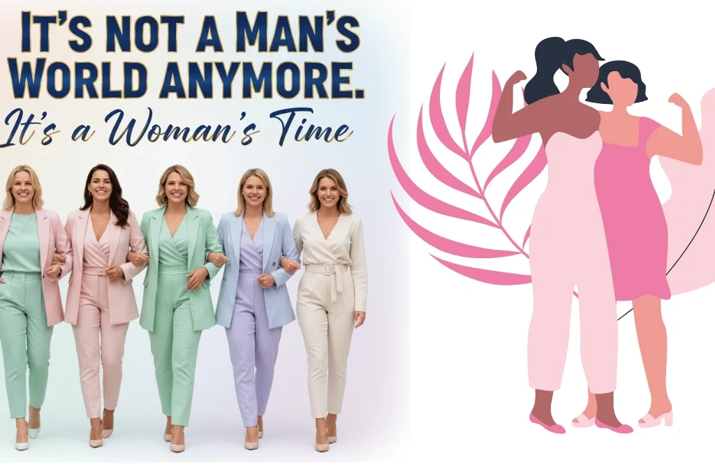 It’s Not a Man’s World Anymore, It’s a Woman’s Time